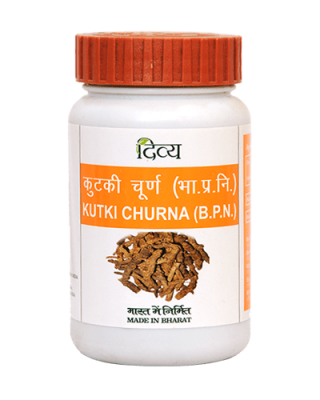 Divya Pharmacy, KUTKI CHURNA, 50g, General Health